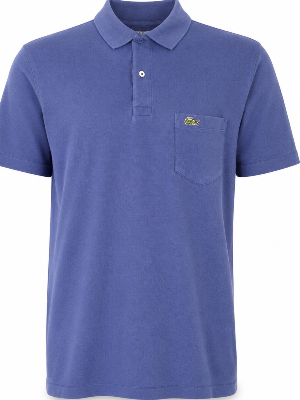 Vintage Lacoste Izod Polo Shirt – Blue – Size L – Classic Crocodile